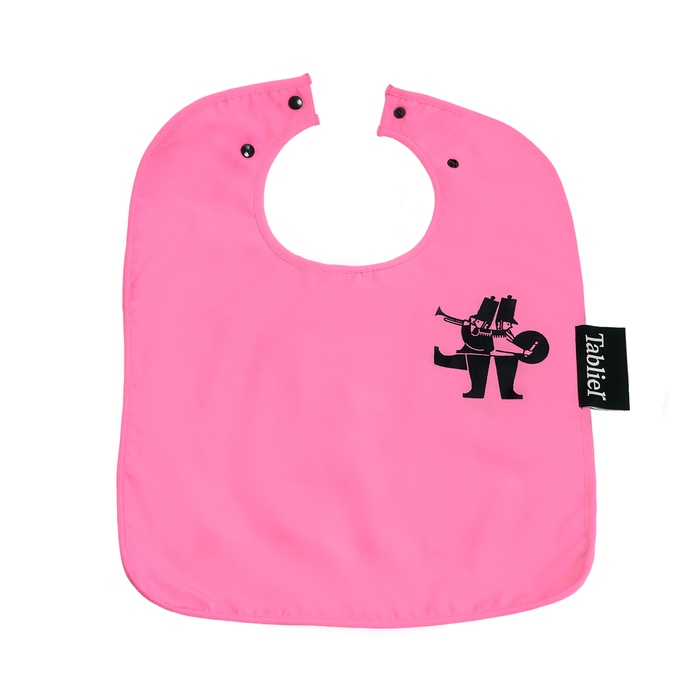 Tablier rose x Corinne Danzé
